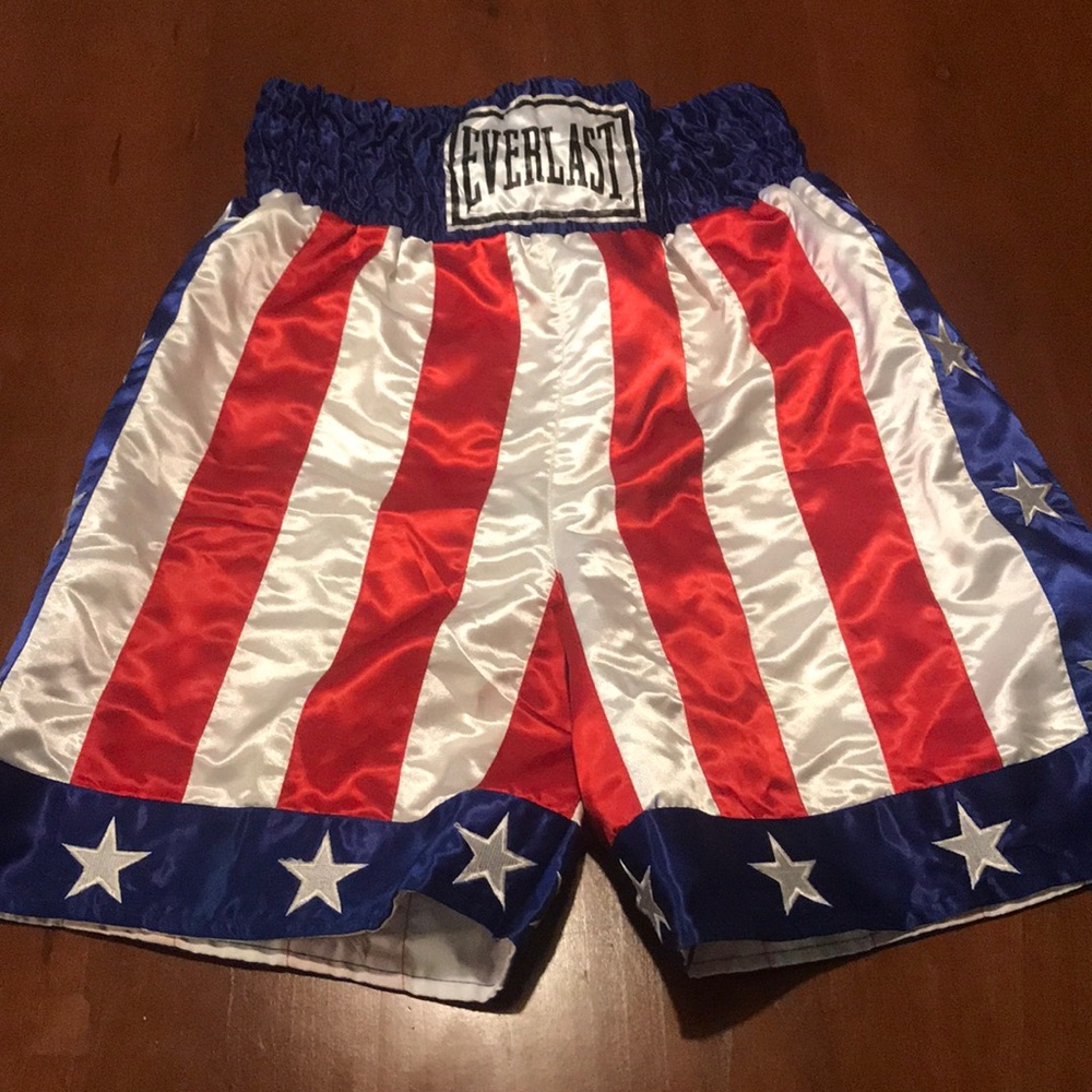 Title boxing-Everlast American Flag ring shorts